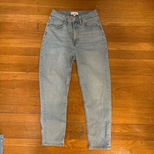 High Waisted Straight leg Jeans